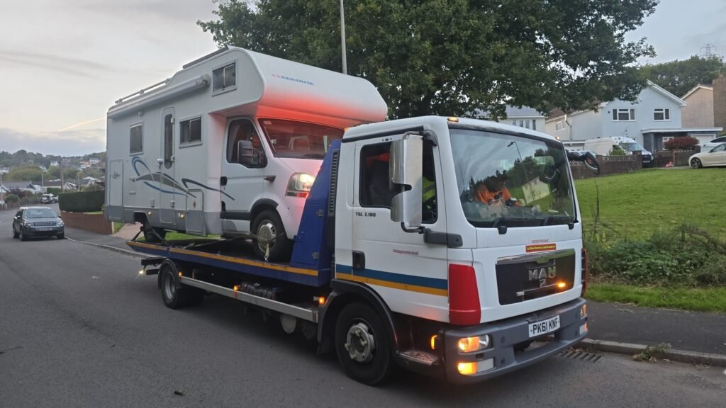 Breakdown recovery in Caerphilly