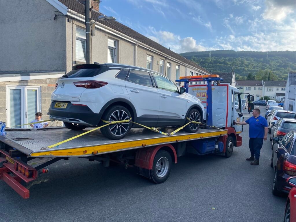 car recovery in caerphilly